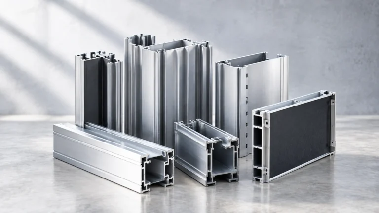 Heavy-duty aluminium structural and enclosure profiles